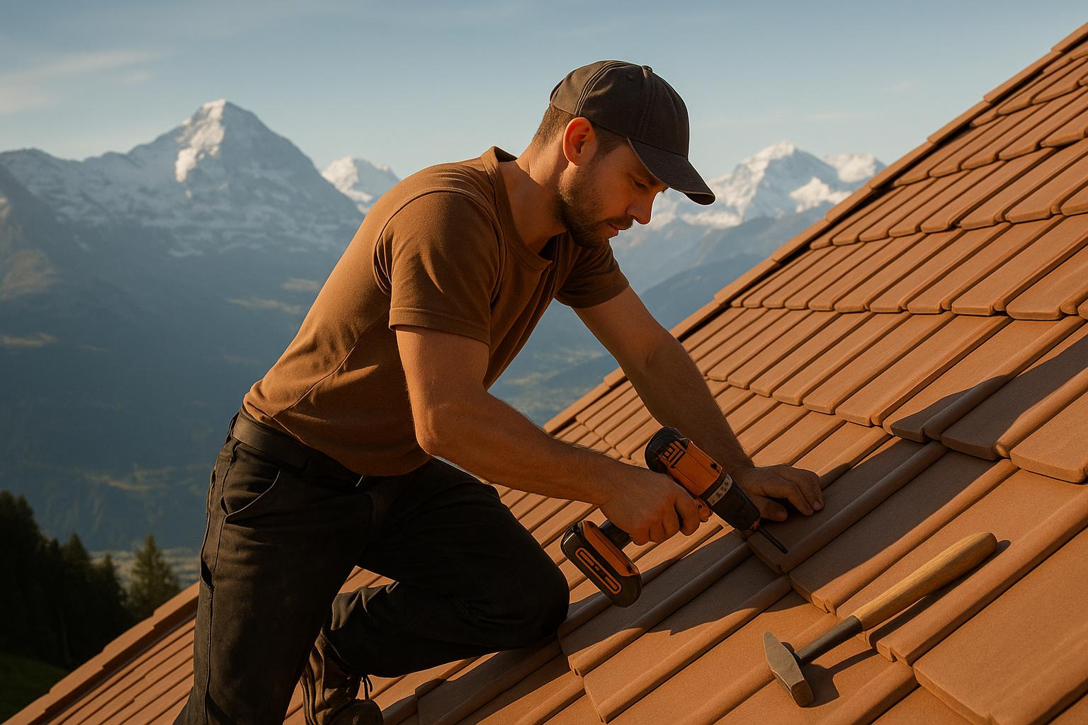 Professionelle Dachdecker in der Deutschschweiz: Flach- vs. Steildach-Spezialisten