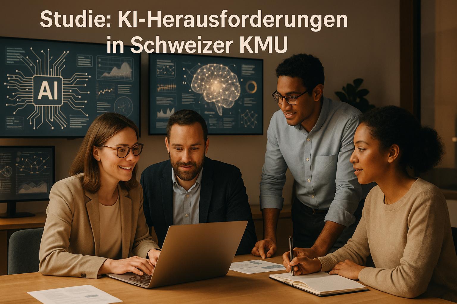 Studie: KI-Herausforderungen in Schweizer KMU