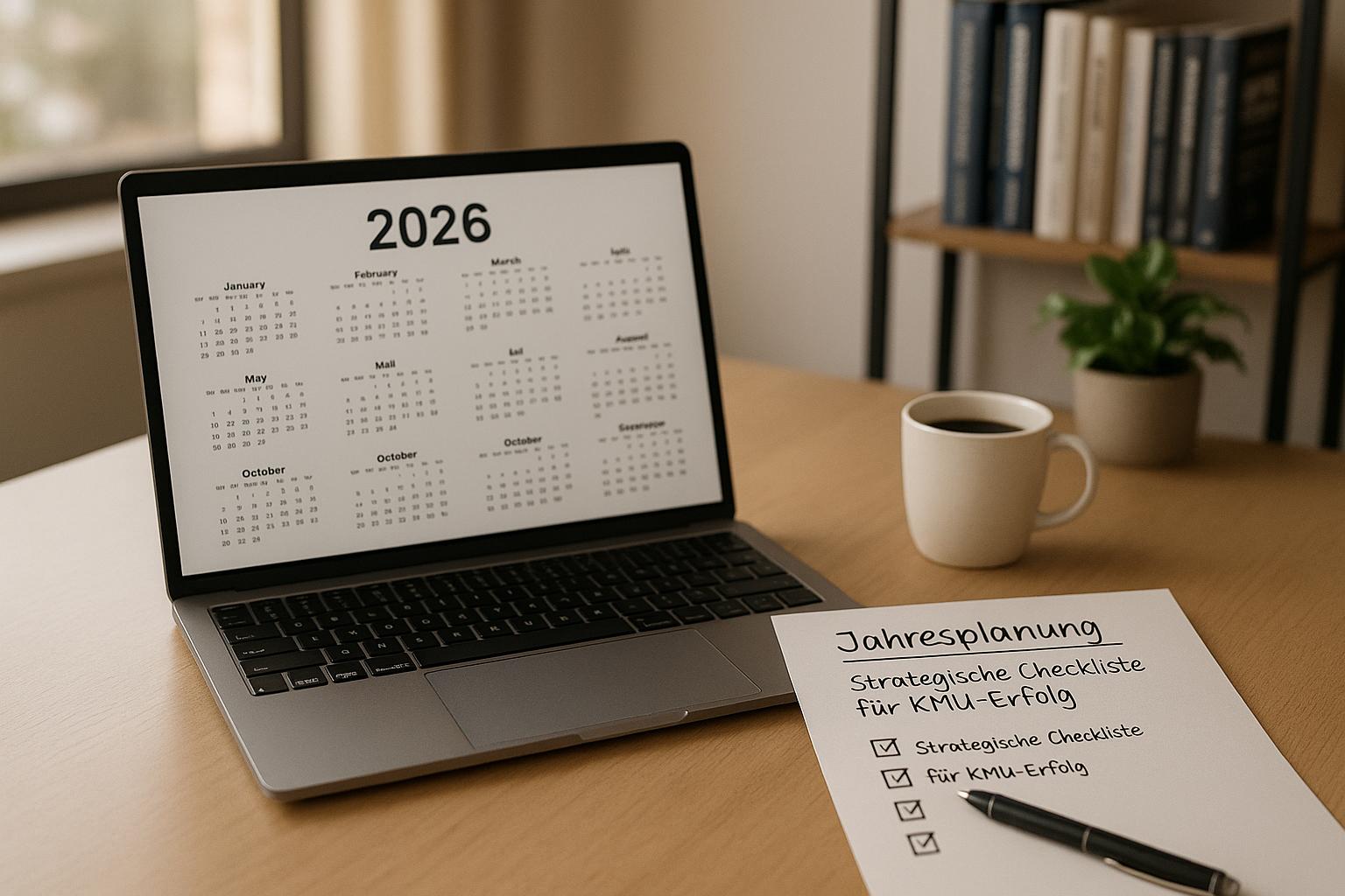 Jahresplanung 2026: Strategische Checkliste für KMU-Erfolg