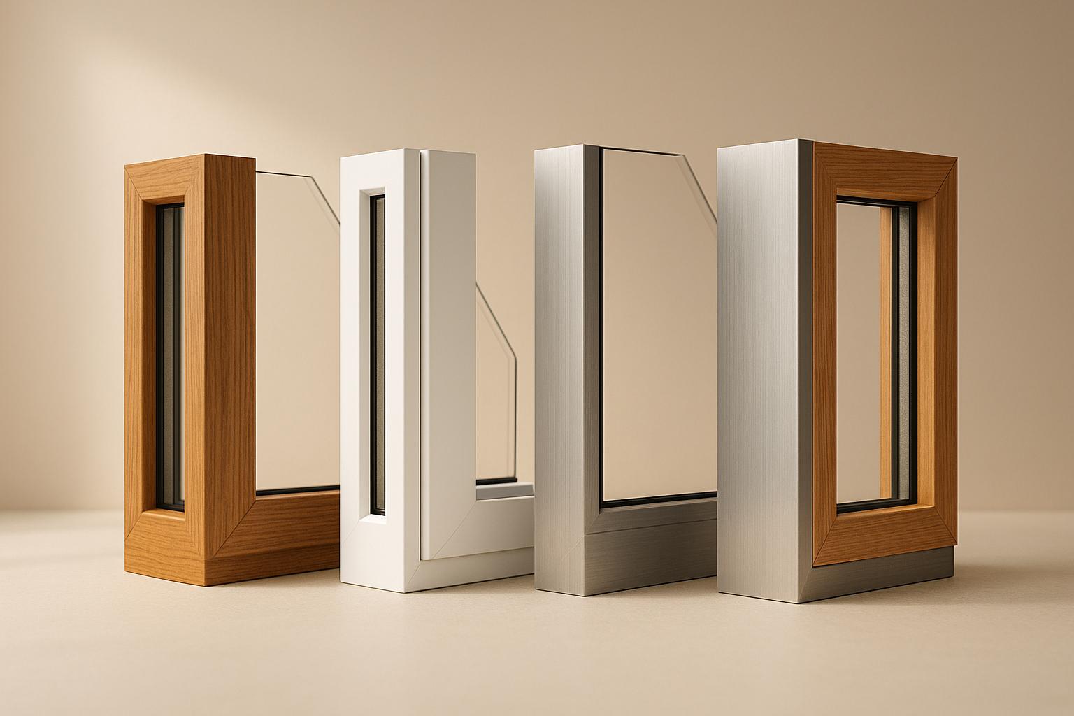 Fenster-Materialvergleich 2025: Holz vs. Kunststoff vs. Alu vs. Holz-Alu