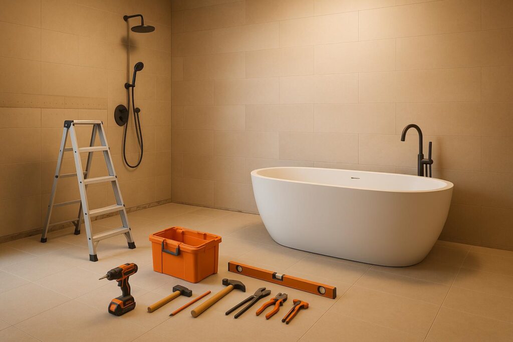 Badsanierung komplett erklärt: Von der Planung bis zur Schlüsselübergabe