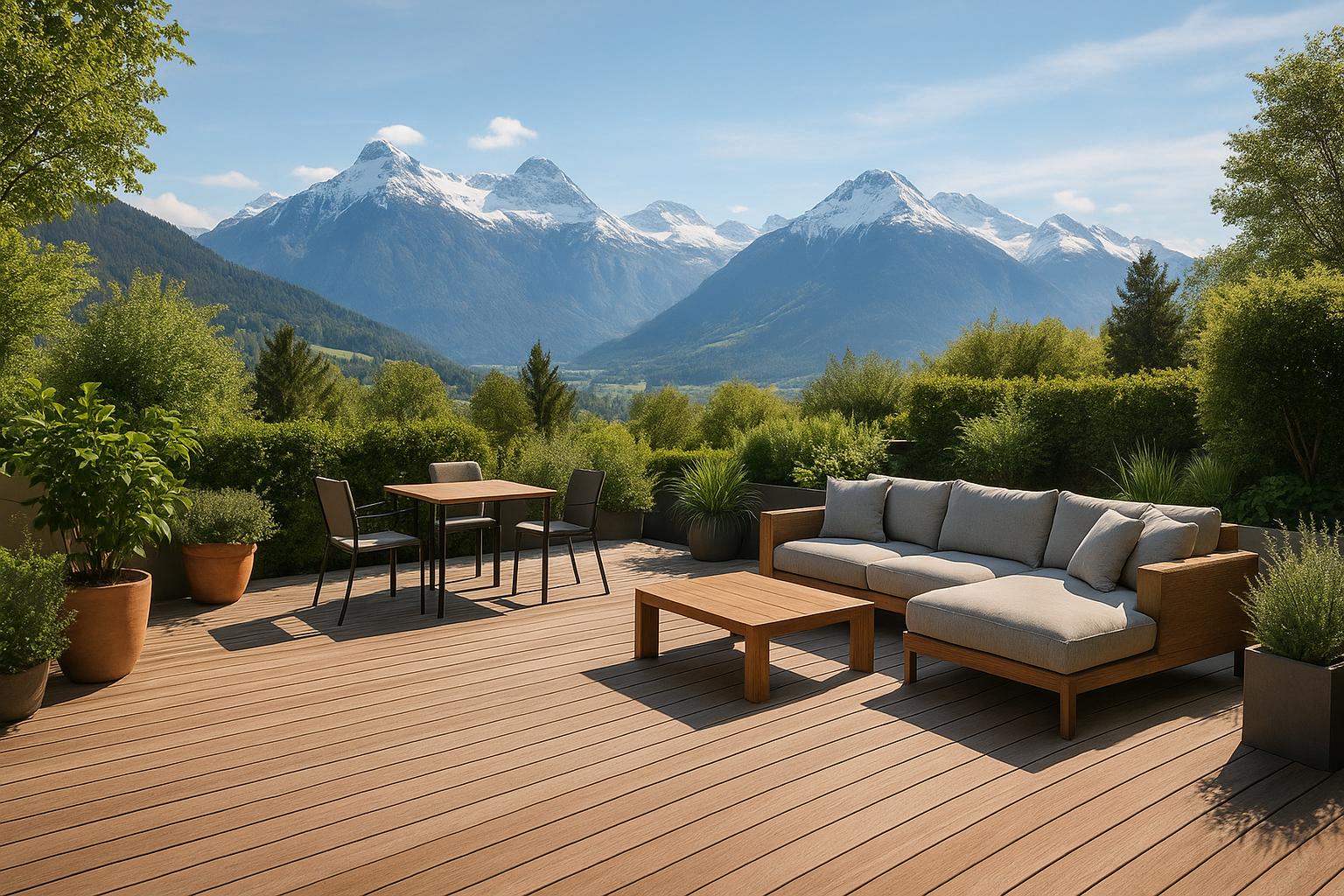 Terrassenplanung Schweiz: Das Außenwohnzimmer optimal gestalten