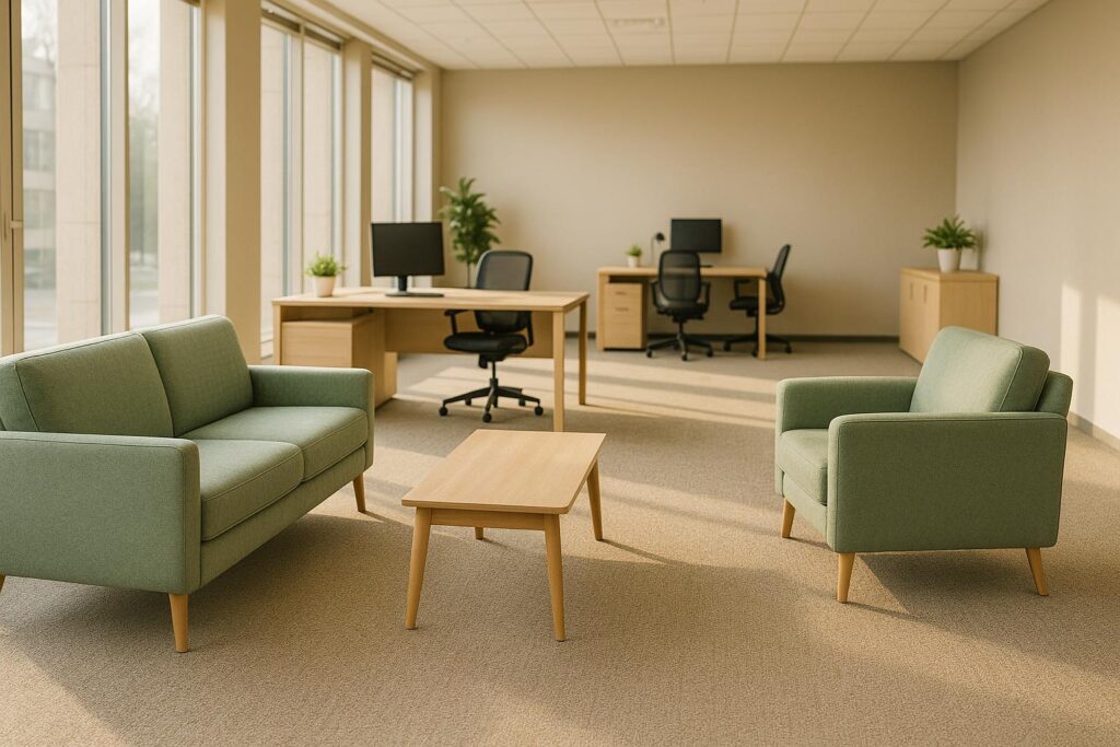 Teppich- & Polsterpflege für Unternehmen: So bleibt alles hygienisch