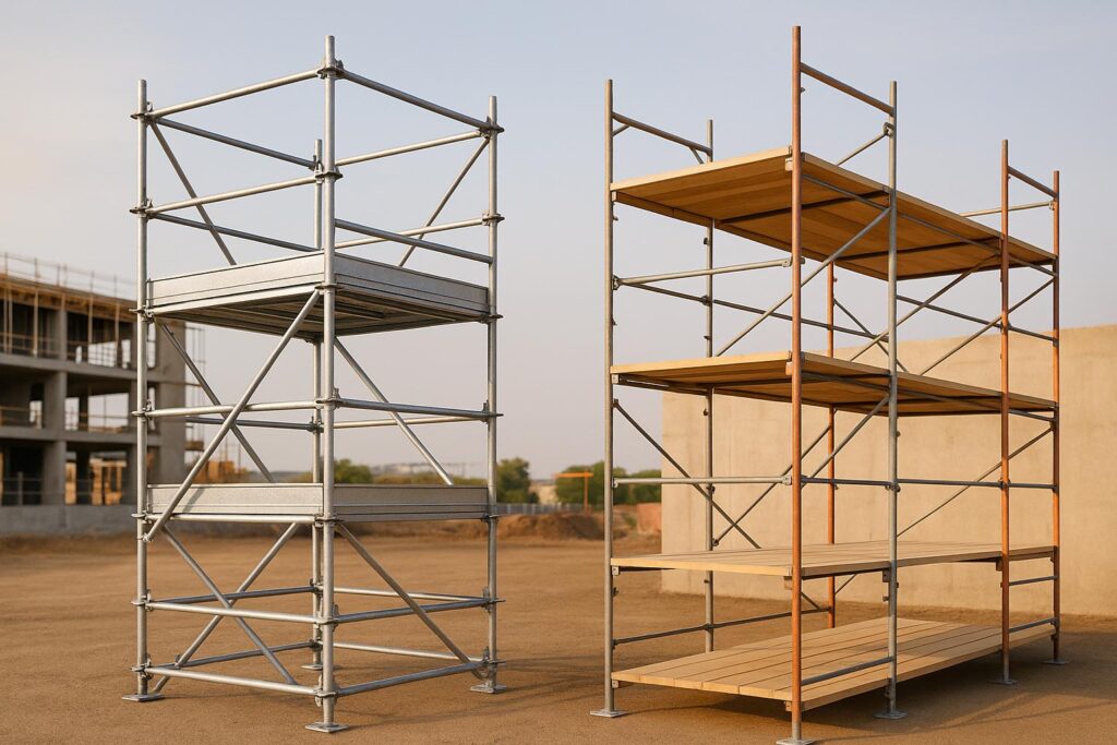 Industriegerüst vs. Fassadengerüst: Wann brauchen Sie was?