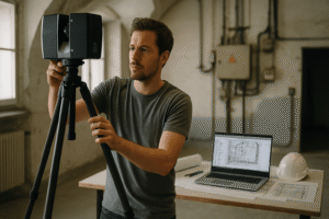 3D-Laserscanning verbessert Bestandsdokumentation und Planung