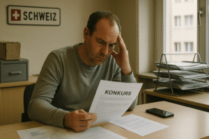 Firmenkonkurse in der Schweiz steigen um 50 Prozent