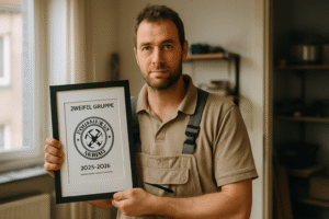 Zweifel Gruppe erhält Handwerker Award 2025–2026