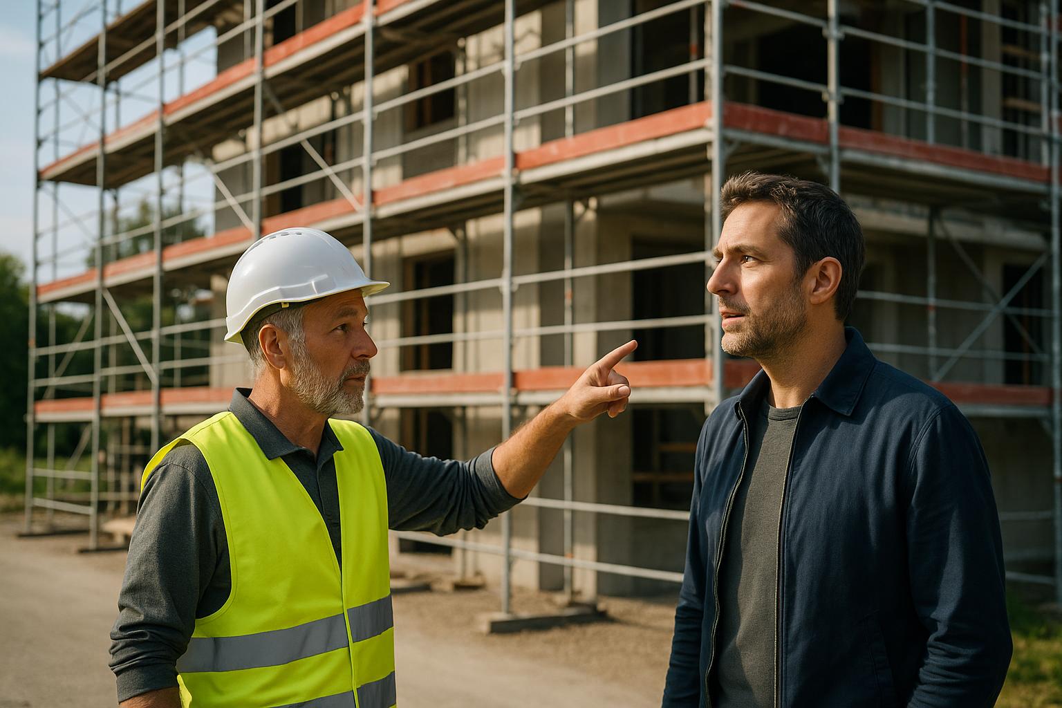 Darum dürfen Bauherren nicht aufs Gerüst – und wer es trotzdem darf