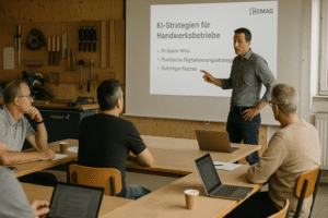 Workshop vermittelt KI-Strategien für Handwerksbetriebe