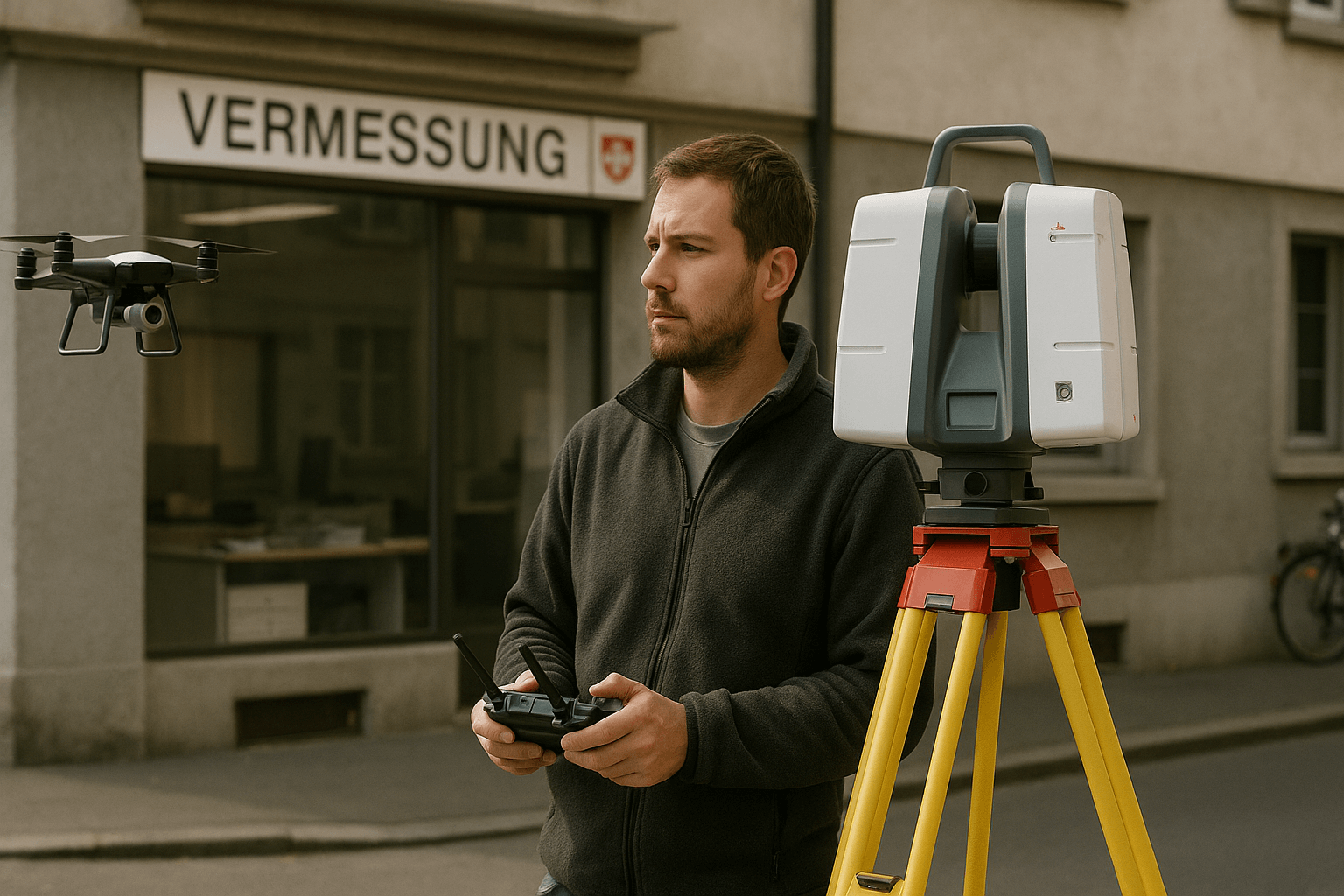 Drohnen und 3D-Scanning prägen Vermessungsberufe
