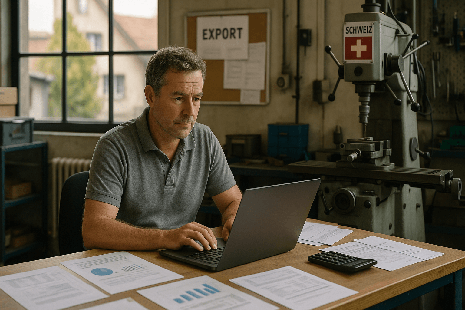 Schweizer Export-KMU wieder etwas zuversichtlicher