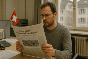 Trilogie bremst Schweizer Volkswirtschaft