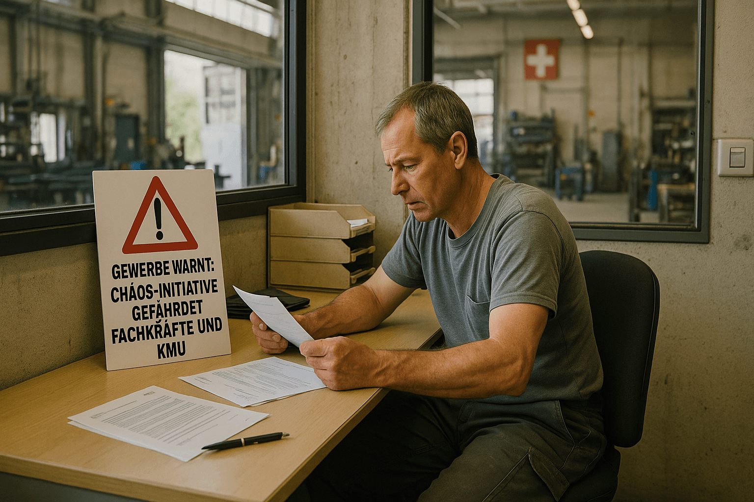 Gewerbe warnt: Chaos-Initiative gefährdet Fachkräfte und KMU
