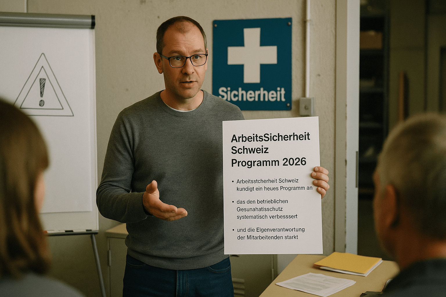 ArbeitsSicherheit Schweiz startet Programm 2026