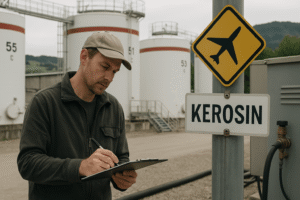 Schweizer Kerosin-Lager unter Sollbestand