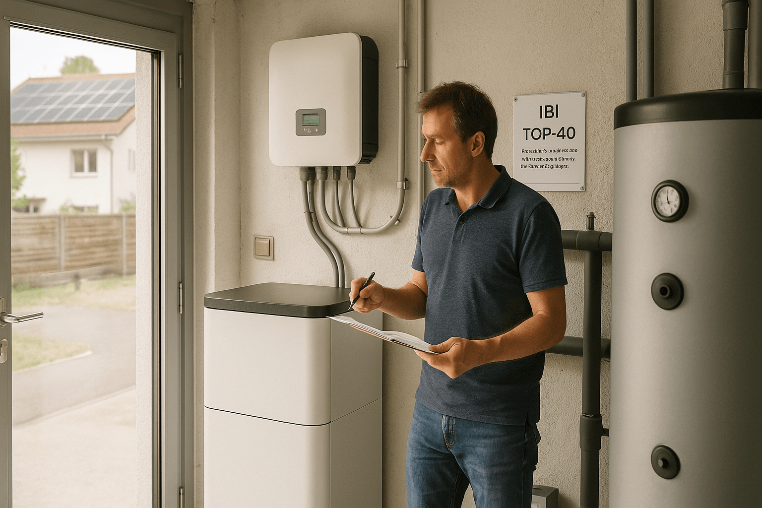 IBI-Programm TOP-40 fördert PV-Eigenverbrauch