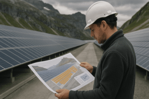 Muttsee-Solaranlage liefert Regelenergie für Netzstabilität