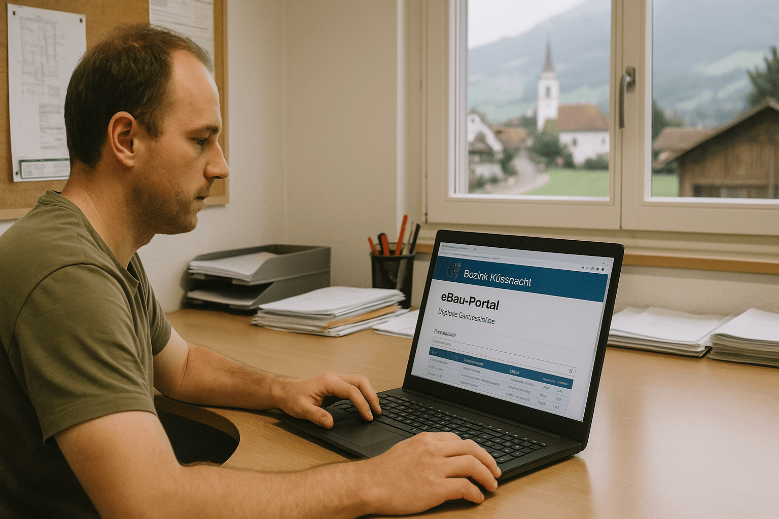 Baugesuche digital: eBau-Portal im Einsatz