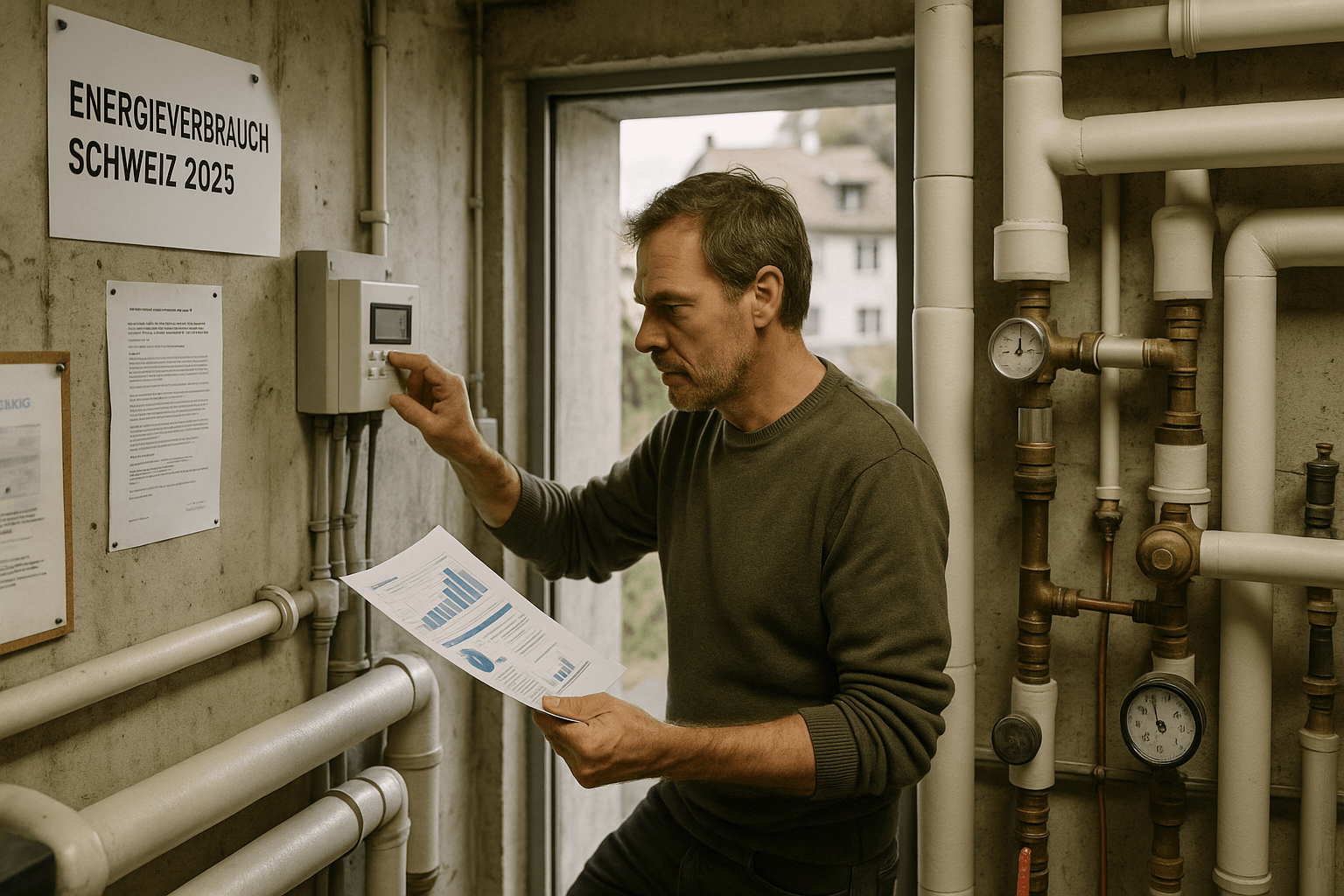 Energieverbrauch in der Schweiz 2025 gestiegen