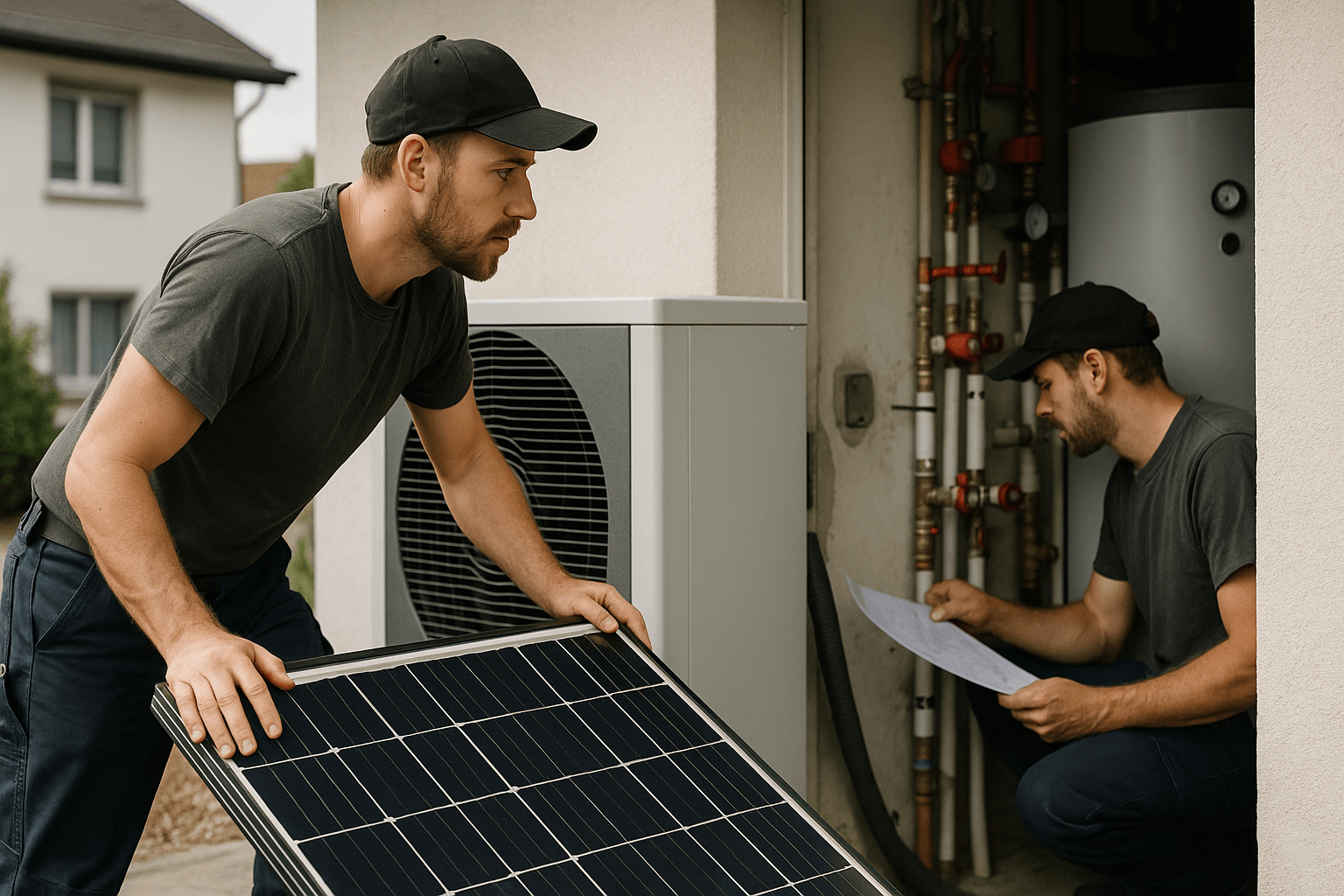 Fachkräftemangel: Solarteure und Heizungsinstallateure gefragt