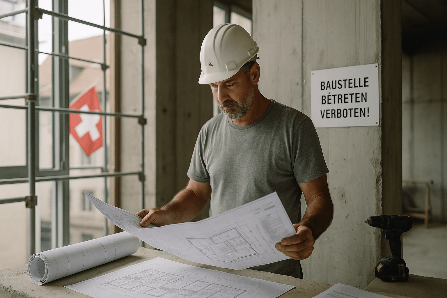 Schweizer Bauinvestitionen 2025 um 3,5 Prozent gestiegen