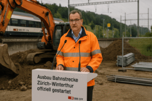 Ausbau Bahnstrecke Zürich–Winterthur offiziell gestartet