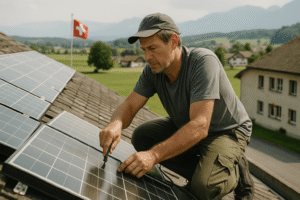 Solarenergie stabilisiert Schweizer Stromversorgung in Trockenheit