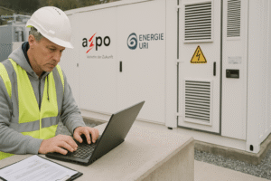 Grösster Batteriespeicher der Schweiz in Betrieb