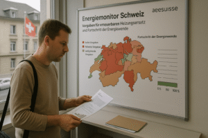 Kantonaler Energiemonitor zeigt grosse Unterschiede