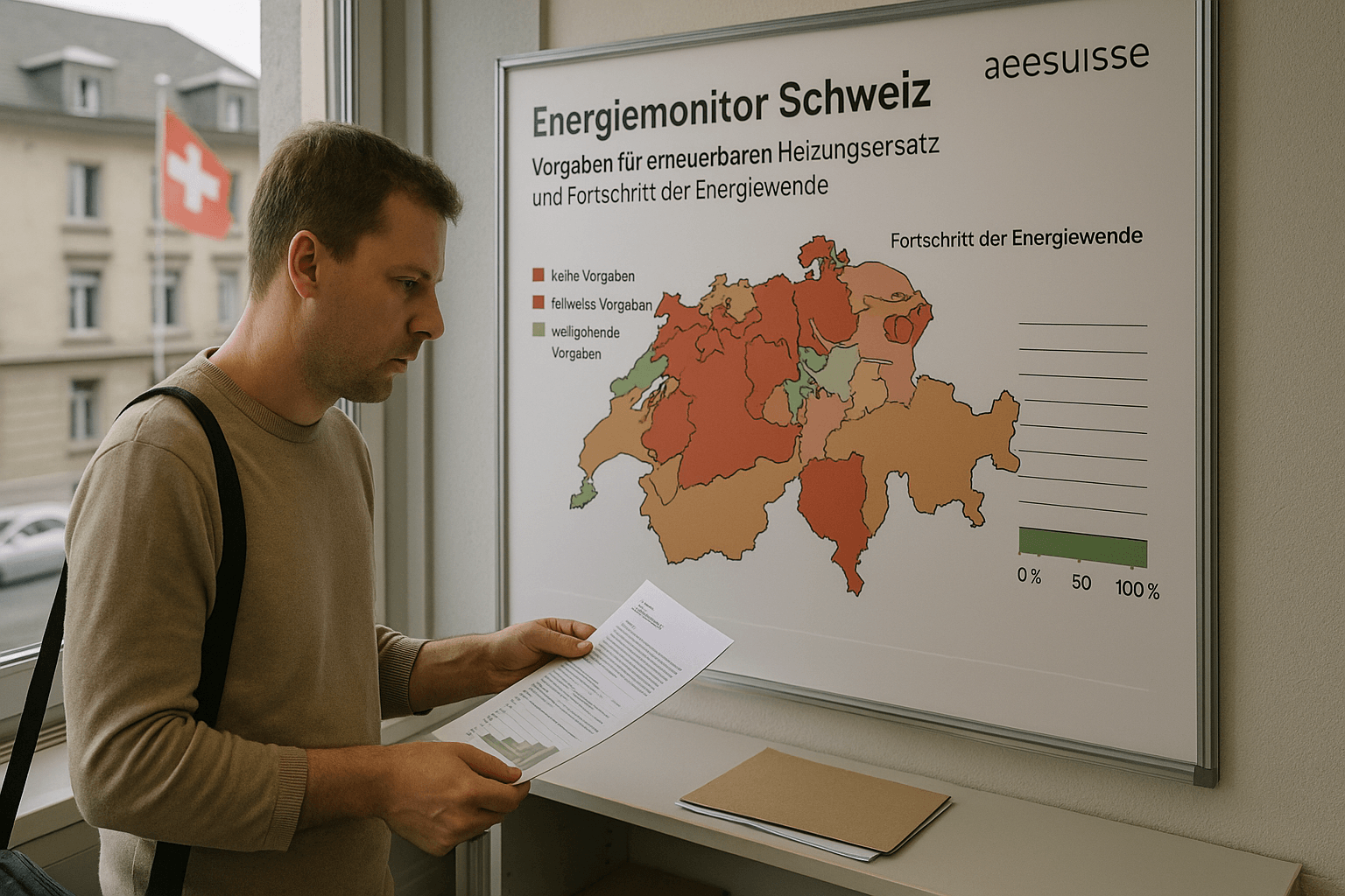 Kantonaler Energiemonitor zeigt grosse Unterschiede